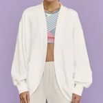 Sweaty Betty  London Cora cardigan cotton lily white size medium NWT Photo 1