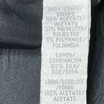 Theia Metallic Emerald Green Jacquard Strapless Ruched Evening Gown Size 10 Photo 4