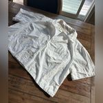 Anthropologie Maeve Poplin Cropped Blouse Photo 5