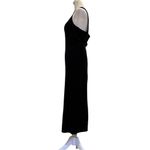 Arden B  black velvet dress, size M Photo 2