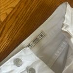 H&M Classic White Jean Shorts Photo 1