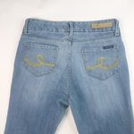 Seven7  8 31 Medium Wash Boot Cut Jeans Photo 6