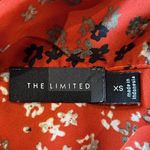 The Limited  High Collar Red Print Sleeveless Top Size XS Photo 5