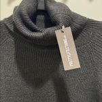 Pretty Little Thing Classic Black Turtleneck Sweater Dress Photo 2