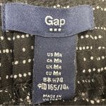 Gap Women’s Pull On Pants Black w White Polka Dots - Elastic Waist Size M Ankle Photo 3