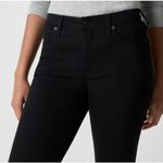 J.Crew  Flare Crop Black Jean All Day Stretch Classic Minimalist Denim US 31 NWT Photo 2