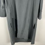 LOTUS EATERS Gray Long Sleeves Asymmetrical Hem The Emerald Tunic, Size Small Photo 5