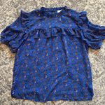 Loft  Ruffle Short Sleeve Blouse Photo 2