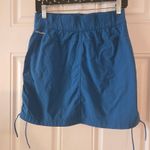 Columbia Women's Omni-Shield Blue Skort Size Medium Skirt Shorts Ruched Stretchy Photo 1
