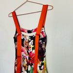 Cushnie et Ochs Rosalinda Multicolored Orange Strap Floral Print Sheath Dress 2 Photo 8