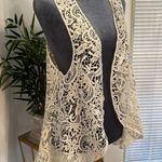 Bongo Women's Crochet Boho Lace Floral Vest Boho Photo 0