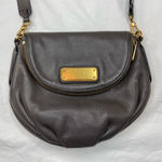 Marc by Marc Jacobs  Classic Q Natasha Dark Gray Leather Crossbody Bag Photo 0