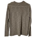 Aritzia  Talulah Tan Polyester‎ Rayon Spandex Blend Henley Women’s Small #21236 Photo 4