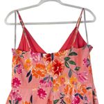Lovers + Friends  Revolve Orchid Dress Sunset Floral Faux Wrap‎ Cocktail Medium M Photo 9