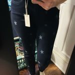 Warp + Weft MPX Milan High Rise Skinny Jeans Star Patterned Dark Blue 28 NWT Photo 7