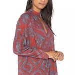 Free People Walking On A Dream Cut Out Choker Tunic Top Size XS Photo 2