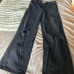 Garage  Black Wide-Leg Jeans Photo 0