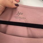 J. Jill Supersoft Square Neck Tee 3/4 Sleeve Mauve Pink Basic Top Women's Small Photo 2