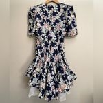 All that jazz Vintage 80’s Woman’s Dress Floral Lace size 5/6 Made in California Photo 3