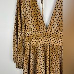 Free People Jayde Leopard Print Boho Maxi Dress Sz 4 Photo 9
