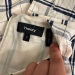 Theory  Adraya Plaid Virgin Wool Sleeveless Shift Mini Dress Size 2 Photo 5