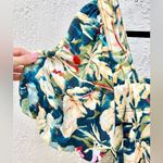 Acler Lovell Floral Print Puffed Sleeve Belted Mini Dress Multi Womens Size US 2 Green Photo 14