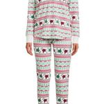 Jaclyn Intimates Womens Christmas Dog PJs Super Soft Fleece Size Large N… Photo 2