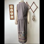 Toni Todd 1970’s Dress & Vest Retro Two-Piece Set Medium Photo 1