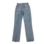 AGOLDE  Lana Distressed Straight Jeans, Backdrop, 24” Photo 8