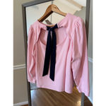 Crown & Ivy Women's Pink Long Sleeve Top Size M Photo 3