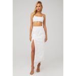 Show Me Your Mumu  Love Letter Skirt Embellished Tulle with Floral Sequins XL Photo 3