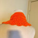 Handmade Crochet Cowl Pattern Neck Warmer with Buttons Orange Photo 5