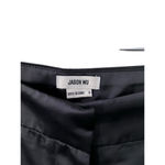 Jason Wu Black Wide Leg Rhinestone Atlas Pants Size 8 Pockets Women's High Rise Photo 3