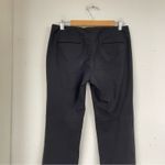 Theory  Blackish Blue Mid Rise Straight Leg Dress Pants Slacks Trousers Womens 8 Photo 5