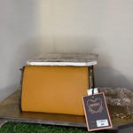 Diophy Stylish Mustard Yellow Crossbody Bag NWT Tan Photo 1