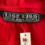 Last Kiss Red Ruffle Vest Junior L NWT Photo 7