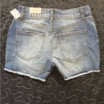 m jeans by maurices™ High Rise Ripped 3.5in Short Size 2 NWT Blue Photo 2