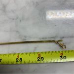 VTG Monet Flat Herringbone Gold Plated 30” Necklace Photo 2