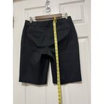 Talbots Women’s Black Chino Bermuda Shorts Pockets Stretch Size 6P Petite Photo 2