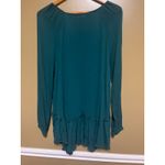 Maurice's Maurice’s Hunter Green Bohemian Top Photo 1