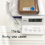 Jewell By Thirty One Zippy Wallet All About The Benjamins Diamond Straw Boho Brown Photo 13