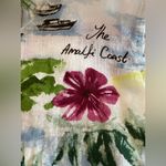 Cynthia Rowley “Curve” Linen Shift Dress, Nostalgic Amalfi Coast Pattern, 1X NWT Photo 6