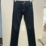Miss Sixty Vintage Y2K  dark wash low rise skinny jeans 27. Photo 5