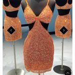 SEQUIN SHORT GLITTER HOMECOMING DRESS Size 10 Photo 1