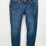 BKE Denim Kate Straight Leg Dark Wash Blue Denim Jeans Women's Size 25 x 29.5 Photo 11