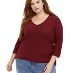 Torrid Cranberry Super Soft Sweater 028 Photo 0
