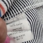 J.Crew Striped Popover Half Button Shirt Photo 7