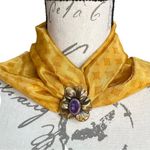 Vintage Bronze Tone Floral Jeri Photo 6