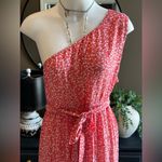 Amazon Fashion One Shoulder Stretch Waist Print Dress Size 2X NWT Photo 1