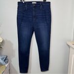 Madewell Curvy High Rise Skinny Jeans Dark Wash Size 33 Photo 7